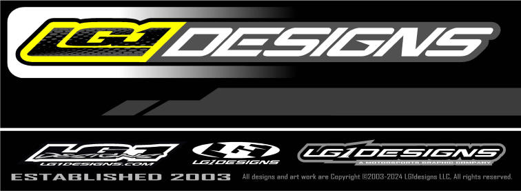 LG1 designs, Motocross Graphics, Jet Ski Graphics, Sportbike